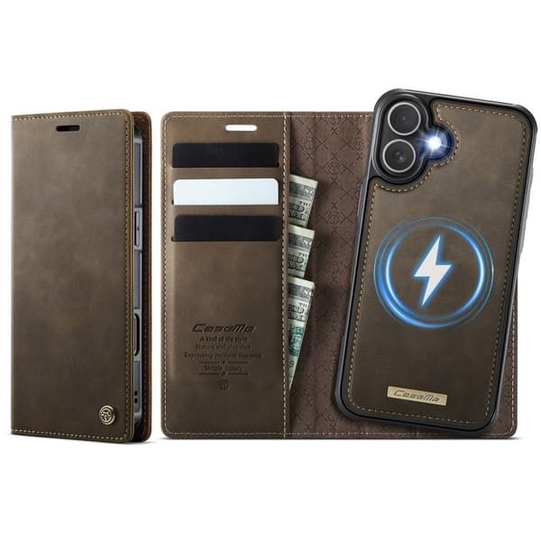 CASEME iPhone 17 Cover with MagSafe - Brown