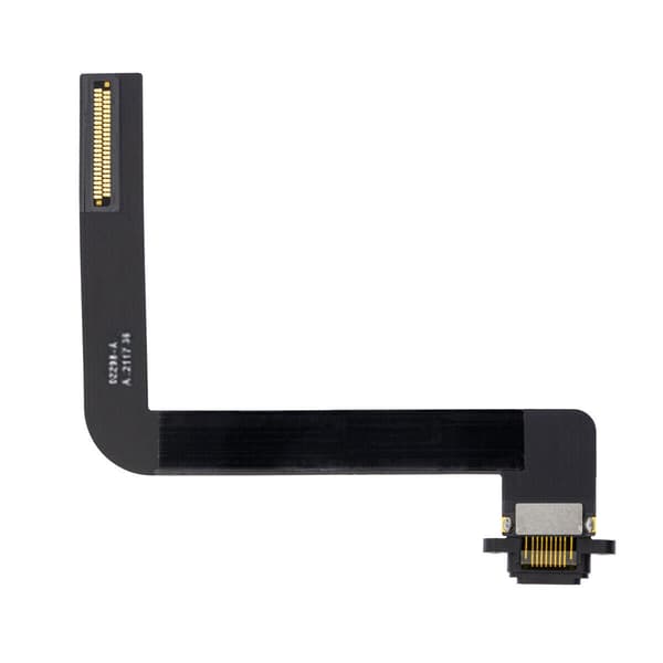 iPad 9 2021 Laddkontakt Flexkabel - Svart