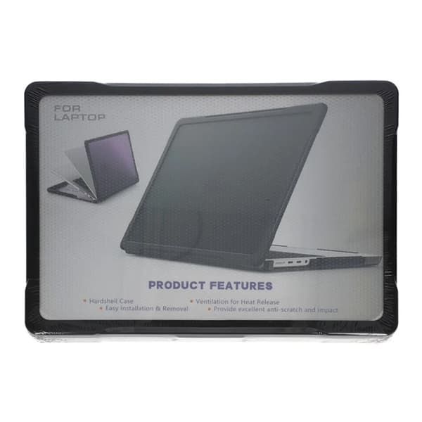 Case Macbook Pro 14 M1 M2 M3 M3 Pro 2021 2023 - Transparent