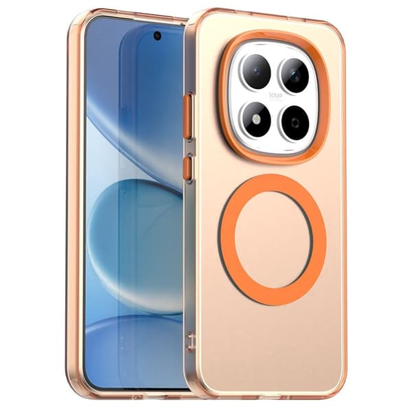 Xiaomi Redmi Note 15 Pro 5G MagSafe Hybrid Anti-Drop Case - Orange