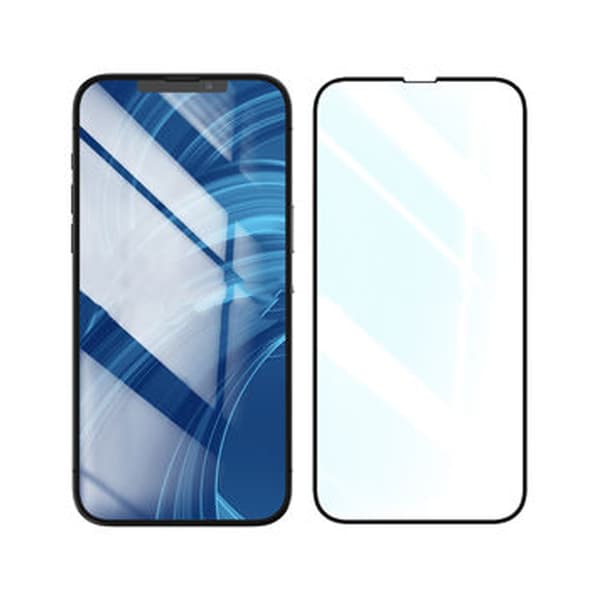 Skärmskydd iPhone 13 Mini - 3D Härdat Glas Svart (miljö)
