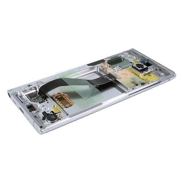 Samsung Galaxy Note 10 Skärm med LCD Display Original - Vit