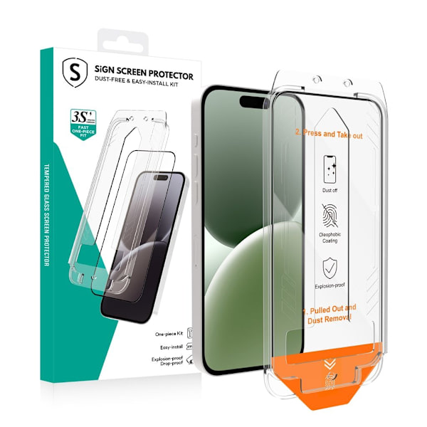 SiGN Screen Protector iPhone Air – EZ Apply with dust free applicator