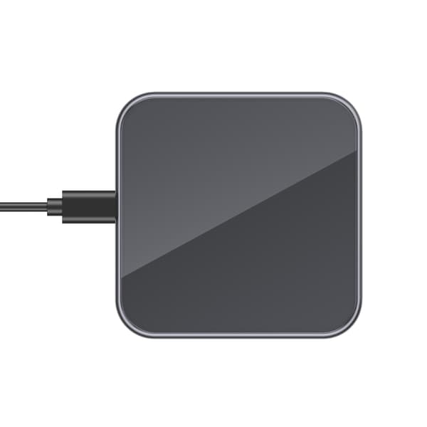 SiGN Trådlös Snabbladdare för iPhone & Android, 15W - Svart Svart