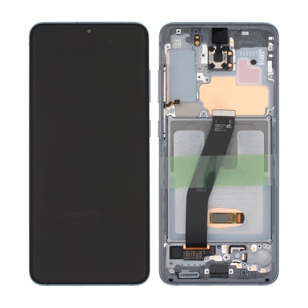 Samsung Galaxy S20 5G Skärm med LCD Display Original - Grå