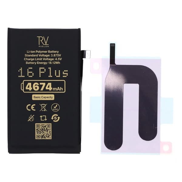RV Battery iPhone 16 Plus 4674mAh Premium