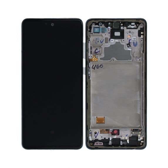 Samsung Galaxy A72 Skärm med LCD Display Original - Svart Svart