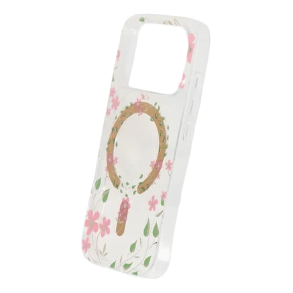 Blommigt Transparent Skal med MagSafe - iPhone 17 Pro Max