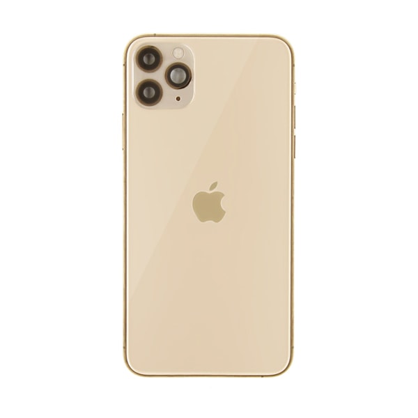 iPhone 11 Pro Max Baksida med Komplett Ram - Guld