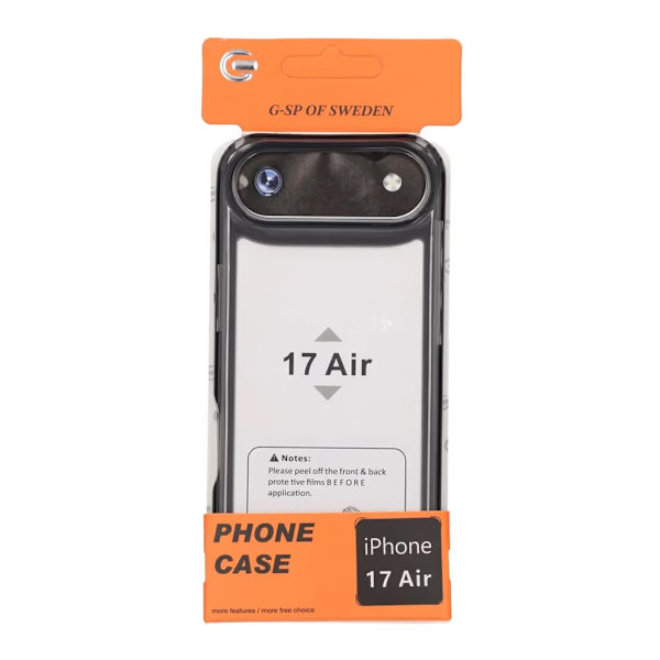 Mobile Case Shockproof for iPhone 17 Air - Black