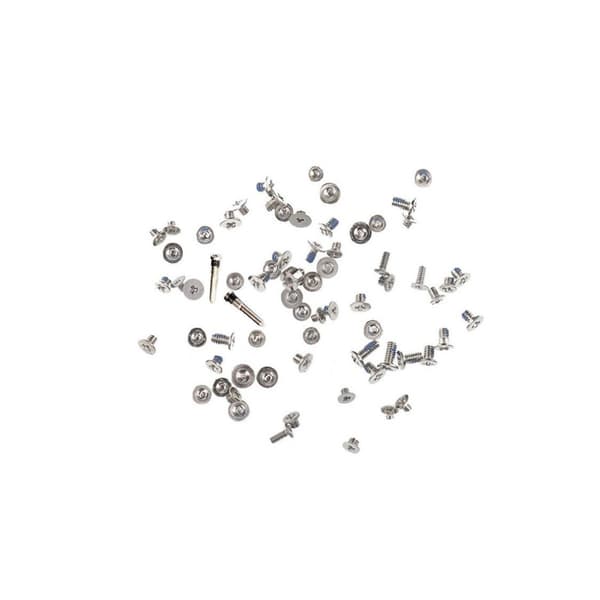 iPhone XR Complete Screw Set - Silver