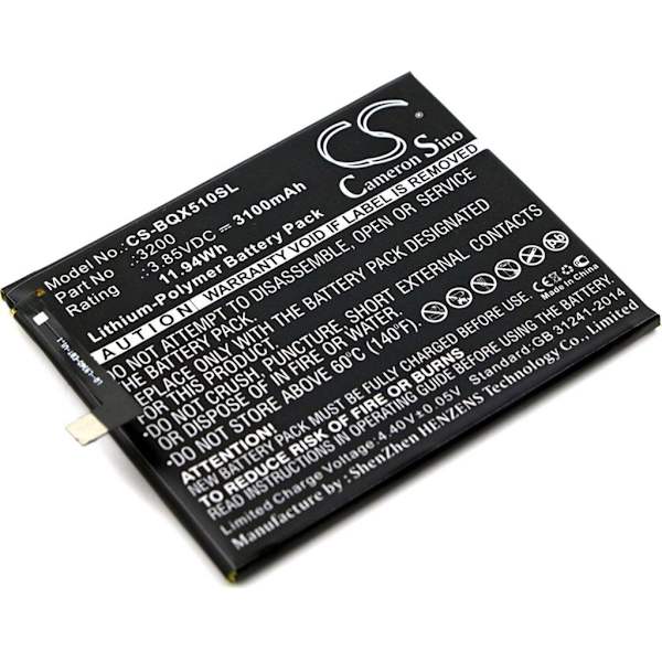 Battery for BQ Aquaris X5 Plus etc