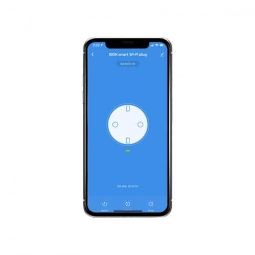 SiGN Smart Home Smart Plug WiFi 10A Svart