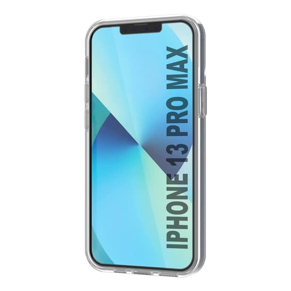 iPhone 13 Pro Max Mobile Case with Card Holder TPU Rvelon - Transparent
