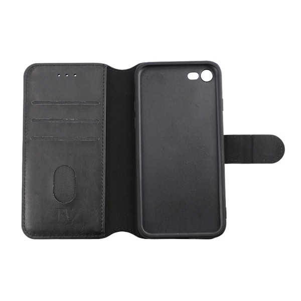iPhone 7/8/SE 2020 Plånboksfodral Magnet Rvelon - Svart