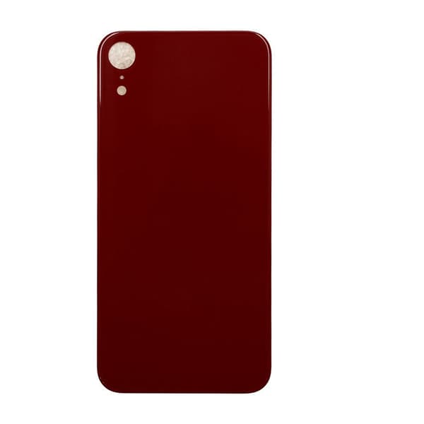 iPhone XR Baksida Glas - Röd