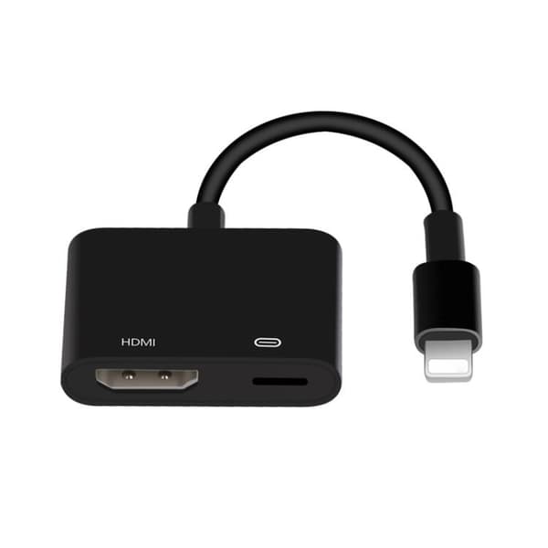 HDMI till Lightning Adapter - Svart Svart