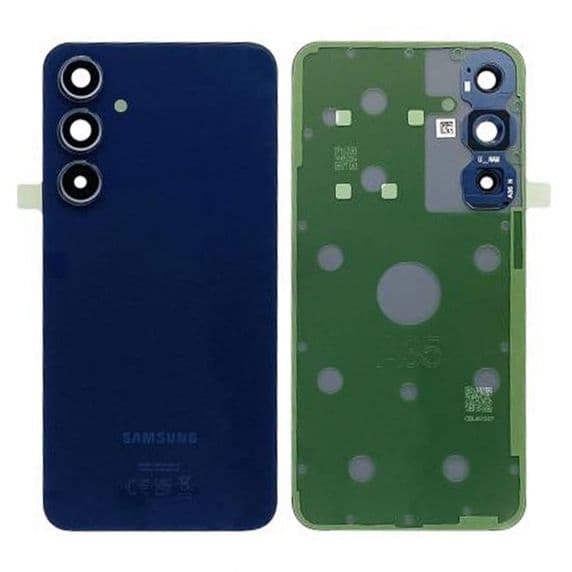 Samsung Galaxy A35 (SM-A356B) Baksida med tejp - Navy Blå Svart