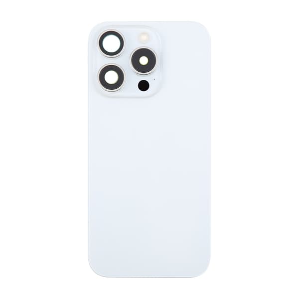 iPhone 16 Pro Max Back Glass Complete OEM - White Titanium