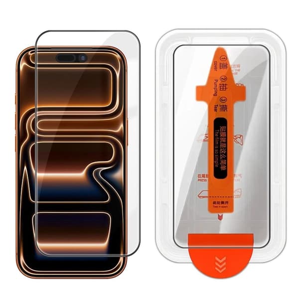 iPhone 18 Pro Max/17 Pro Max Full Screen Protector Aluminium-silicon Glass