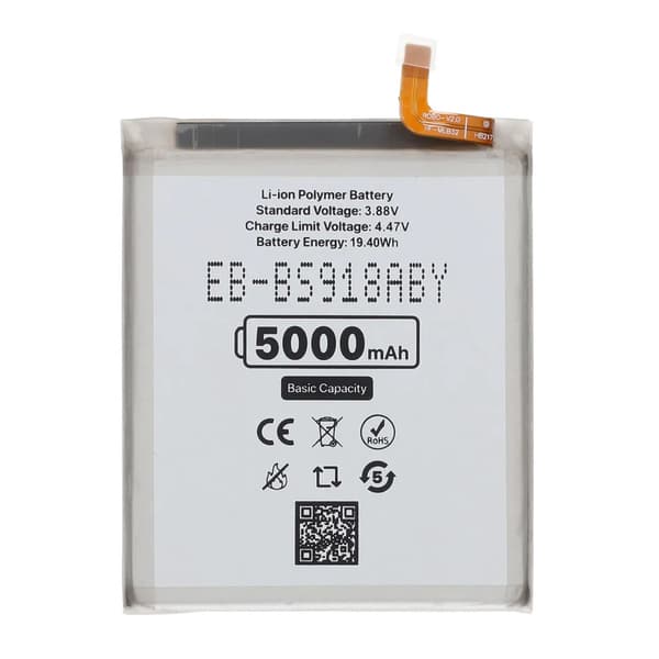 Battery EB-BS918ABY for Samsung Galaxy S23 Ultra, 5000mAh