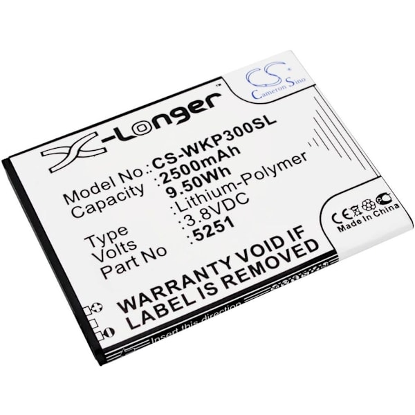 Battery for Wiko Pulp 3G etc