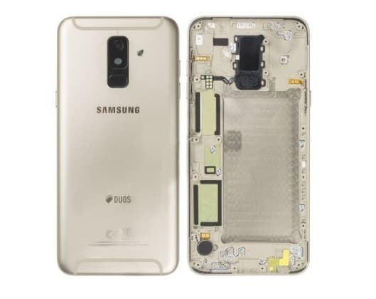 Samsung Galaxy A6 Plus 2018 Back Cover - Original - Gold