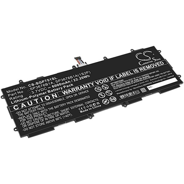 Battery for Samsung Galaxy Note 10.1 etc