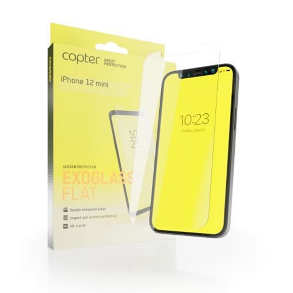 Copter Exoglass Skärmskydd för iPhone 12 Mini 5.4"