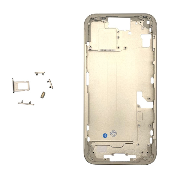 iPhone 15 Plus Midframe - Yellow