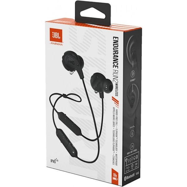 Original JBL Endurance Run 2 Wireless In Ear - Svart