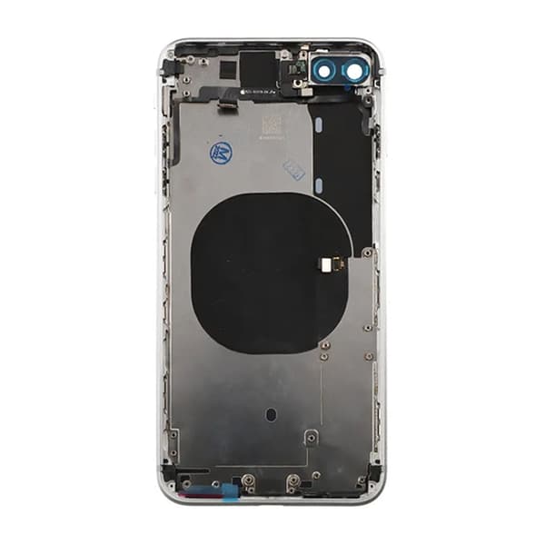 iPhone 8 Plus Back Cover Complete OEM Silver With Small Parts