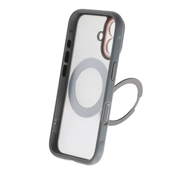 Skal med Roterbart MagSafe-Stativ för iPhone 17 - Grå
