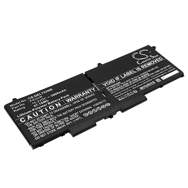 Battery for DELL Latitude 5330 etc.