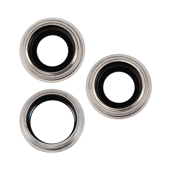 Camera Lens with Metal Frame iPhone 15 Pro Max - White