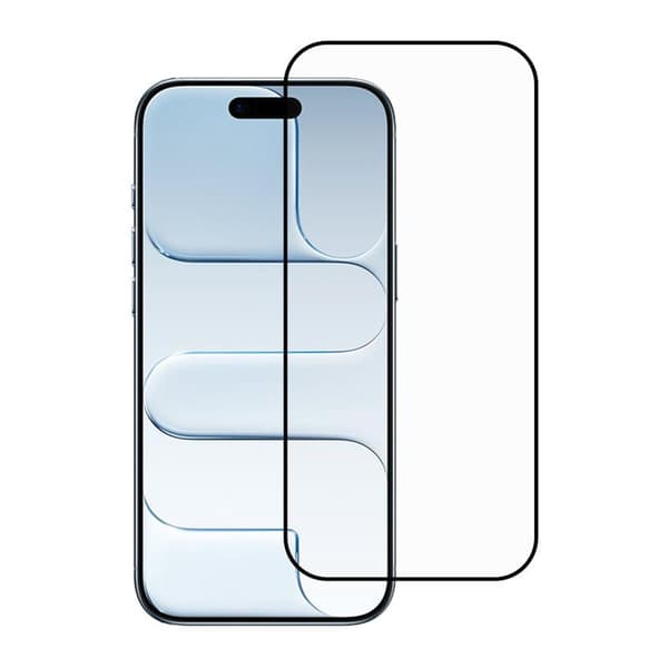 Screen Protector for iPhone Air – 3D Tempered Glass Black Rv packing no instlation frame