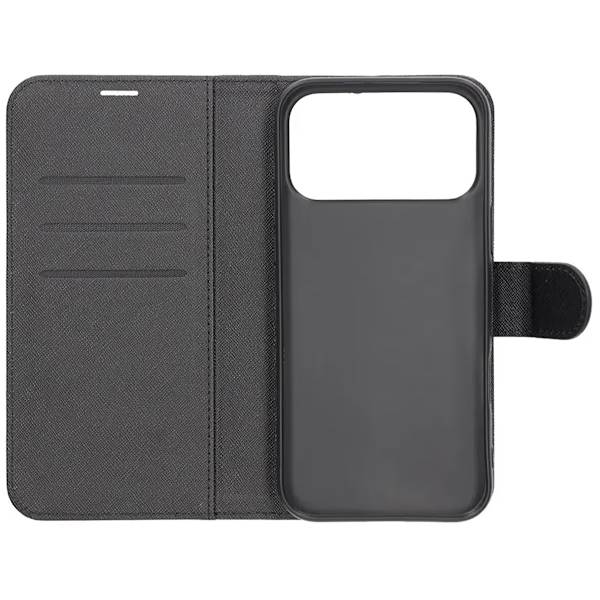 Wallet Case with Stand for iPhone 17 Pro Max - Black