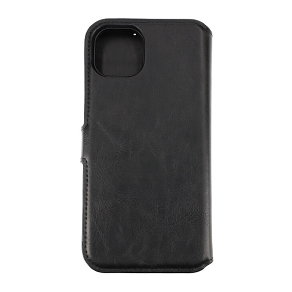 iPhone 15 Plus Plånboksfodral Magnet Rvelon - Svart