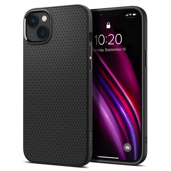 Spigen Liquid Air Case for iPhone 14 - Matte Black