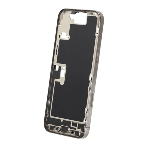 Middle Frame with Small Parts for iPhone 16 Pro Max - Natural Titanium OEM
