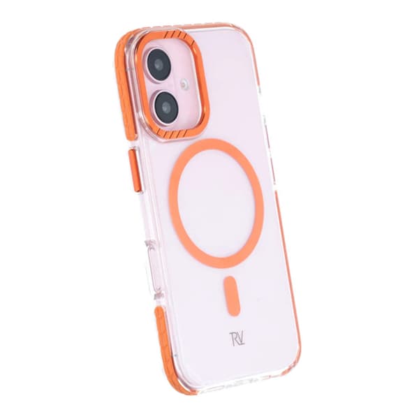 iPhone 16 Rvelon Mobile Case Magnet Reinforced - Orange