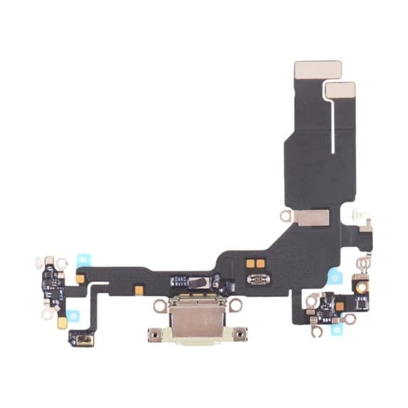iPhone 15 Laddkontakt med Flexkabel Original Svart