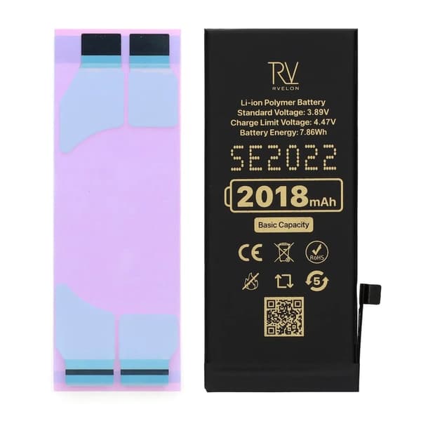 RV Battery iPhone SE 2022 2018mAh Premium
