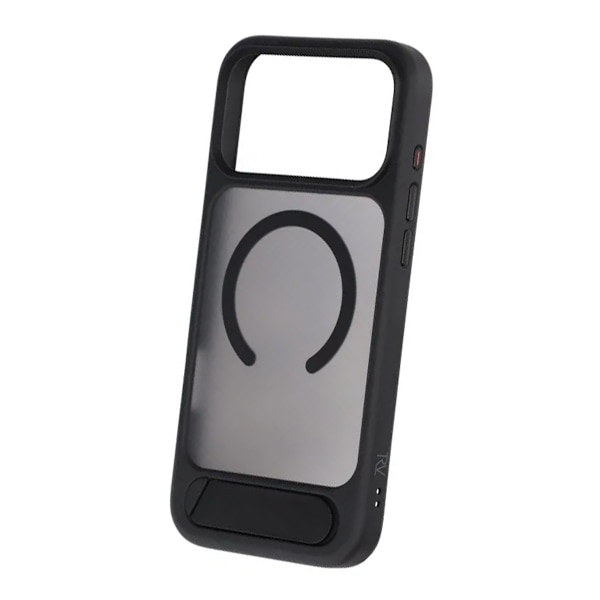 Rvelon Mobile Case with Stand for iPhone 17 Pro Max - Black
