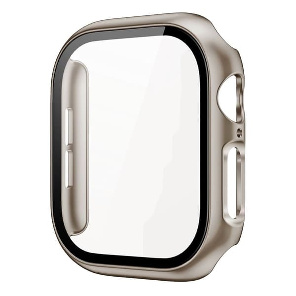 Apple Watch Series 11/10 46mm Case with Screen Protector Tempered Glass – Gray