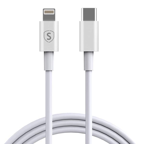 SiGN USB-C to Lightning Cable 20W, 0.25m - White
