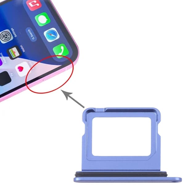 iPhone 16 and 16 Plus SIM Card Holder - Blue