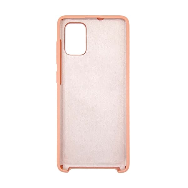 Samsung Galaxy A71 Silikonskal - Rosa
