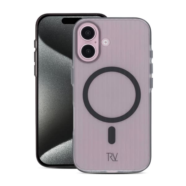 iPhone 16 Mobile Case Corrugated Magsafe Rvelon - Grey