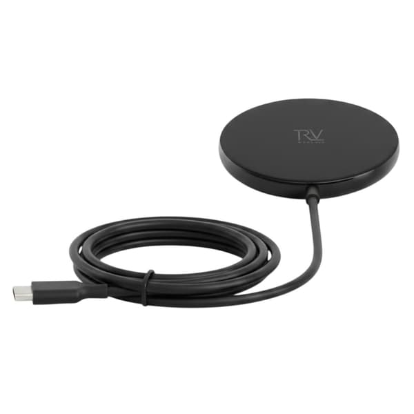 Rvelon Wireless MagSafe Charger with Stand Qi2 15W USB-C - Gray